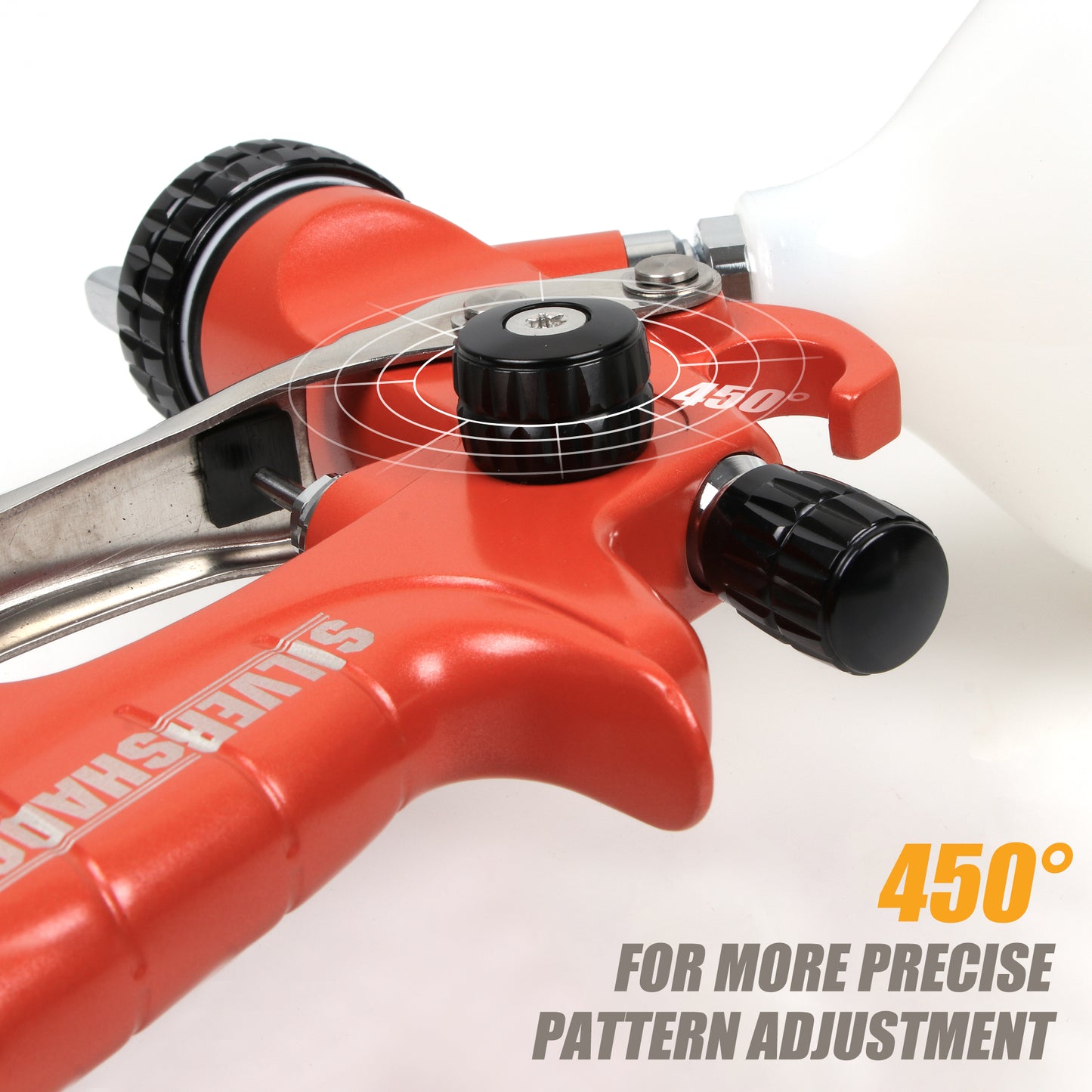 Silvershadow Professional HVLP Touch Up Spray Gun SSS-X2