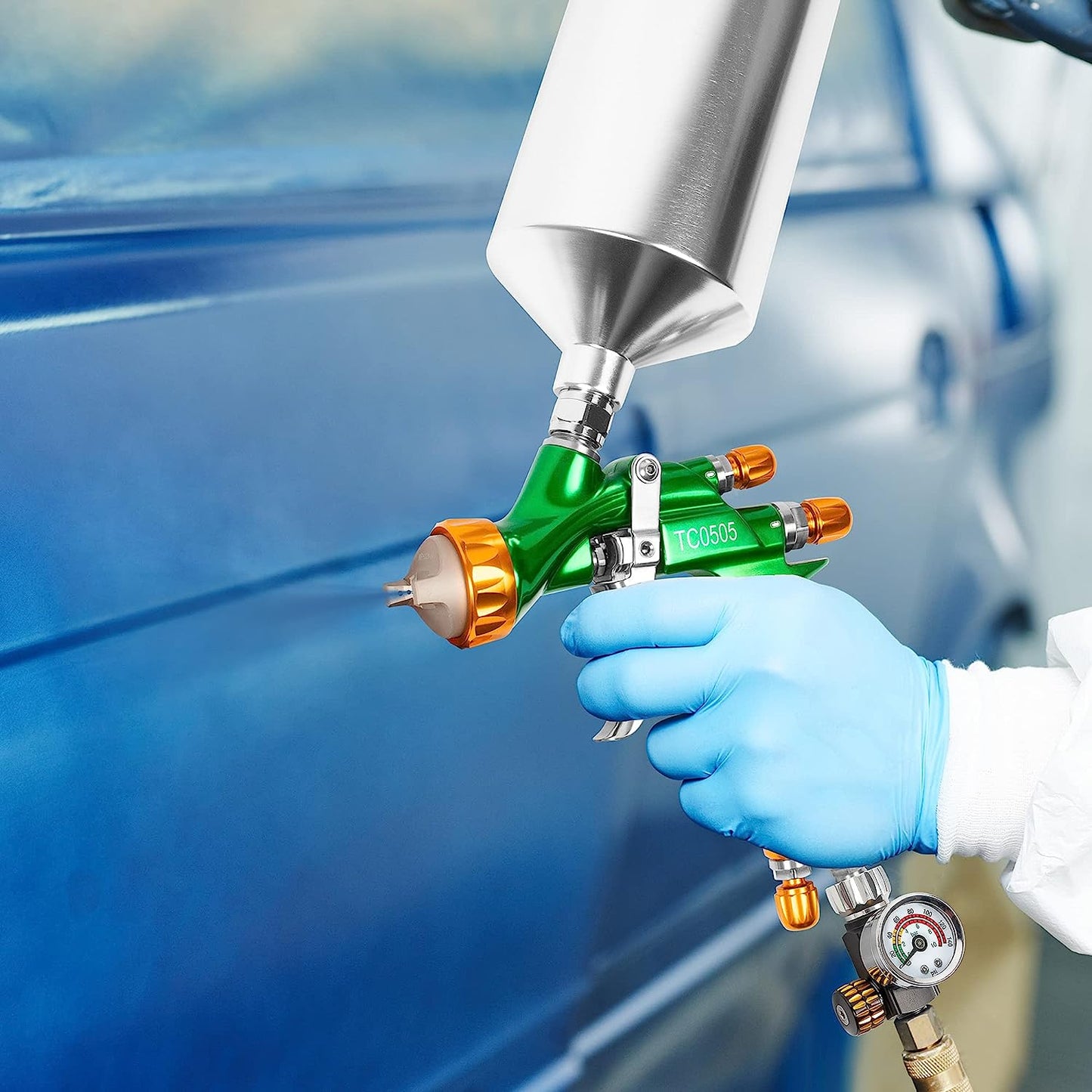 Silvershadow HVLP Spray Gun Wide Pattern SSS-X3